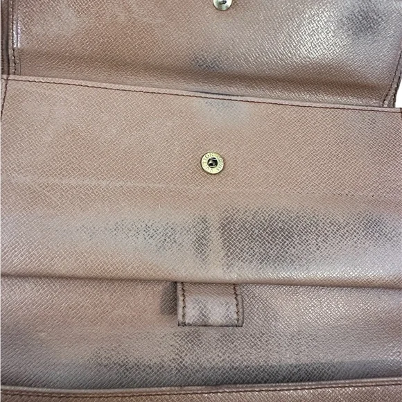 Louis Vuitton Monogram Brown Long Snap Wallet - Picture 7 of 12